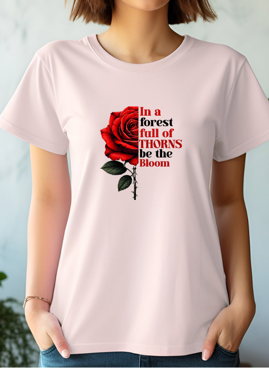 Thorns & Roses quote Women's Classic T-Shirt
