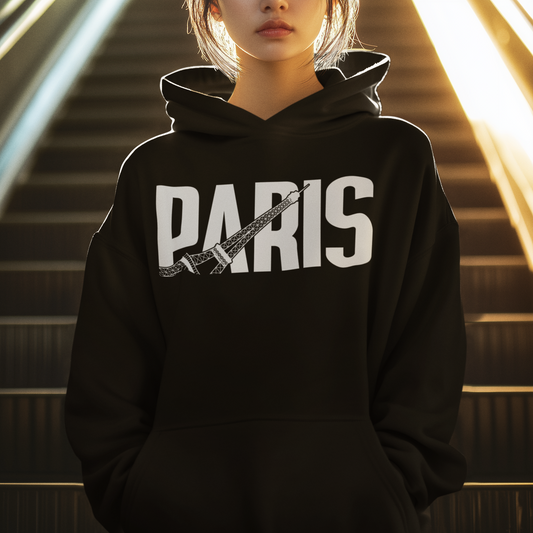 PARIS Unisex Hoodie2